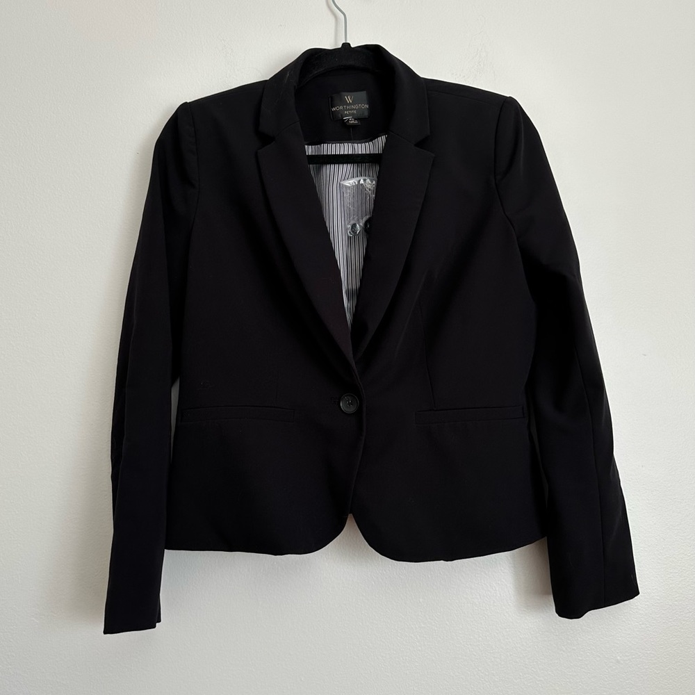 Worthington NEW black blazer size M
